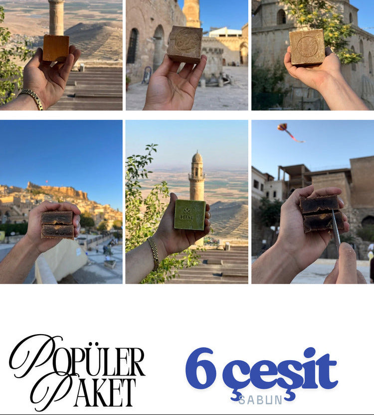 En Popüler Sabunlar Paketi ( 6 Çeşit Sabun )